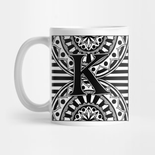 Initial K Mug